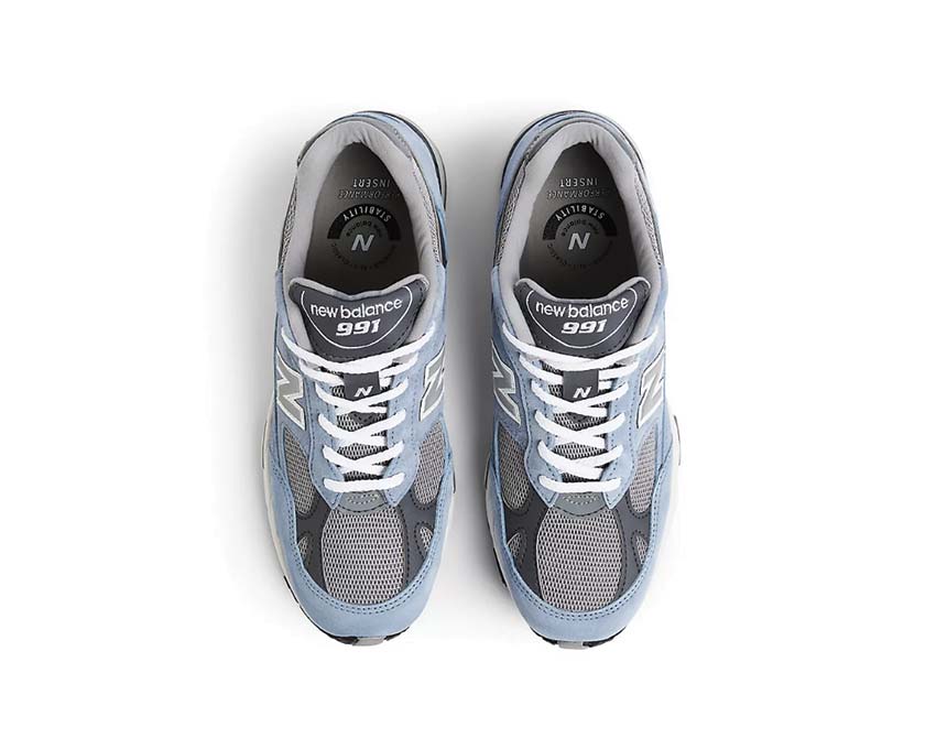 New Balance 991 Dusty Blue / Alloy / Smoked Pearl M991BGG
