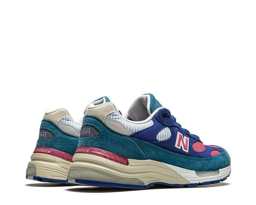 Buy New Balance 992 Blue Pink M992NT NOIRFONCE - Main Image