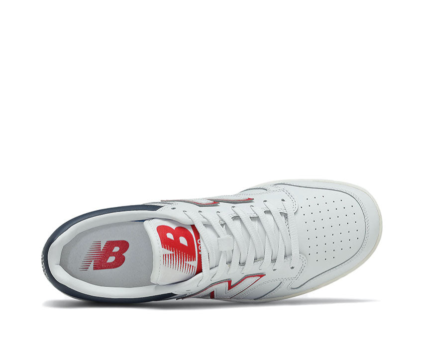 New Balance BB480 White / Navy BB480LWG
