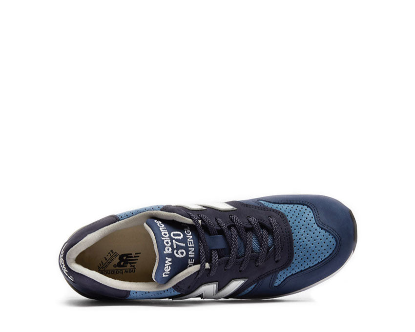 New Balance Made in UK M670NVT Bluesman Navy / Blue / Grey