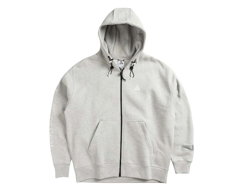 Nike ACG TF FZ Fleece Airora Grey Heather / Black - LT Smoke Grey DM4248-050