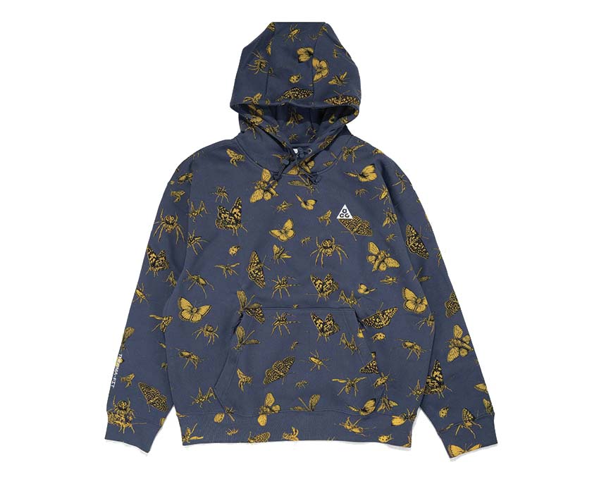 Nike ACG TF PO Hoodie GFX AOP Thunder Blue / Black - Summit White DQ5511-437