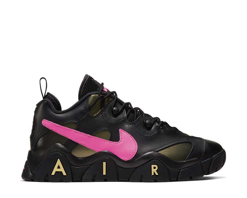 Nike Air Barrage Low QS Black / Pink Blast - Infinite Gold CT8454-001