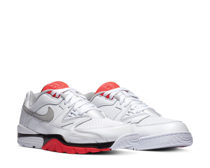 Nike Air Cross Trainer 3 Low White / LT Smoke Grey - Bright Crimson - Black CN0924-101