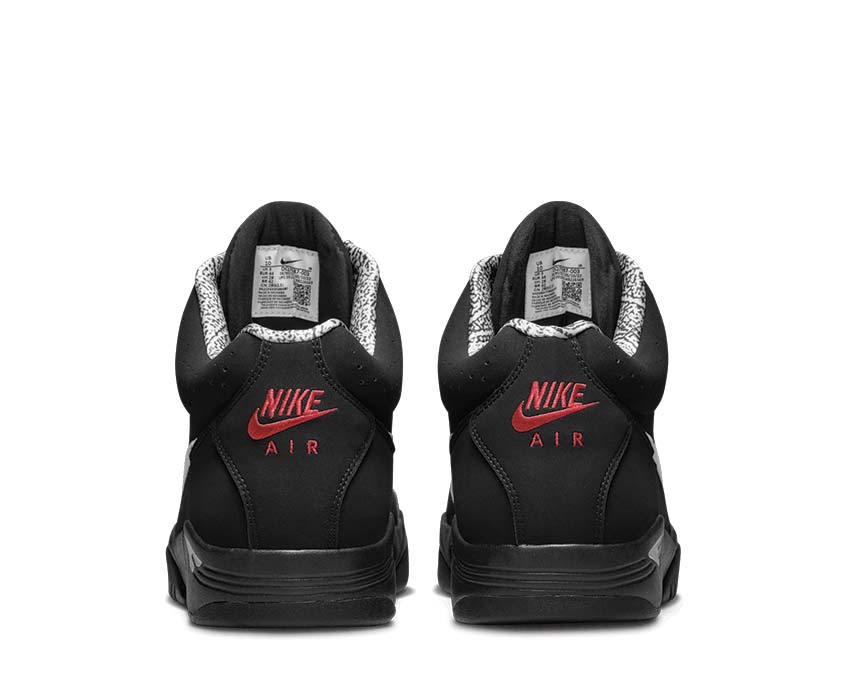 Nike Air Flight Lite Mid Black / White - Varsity Red DQ7687-003