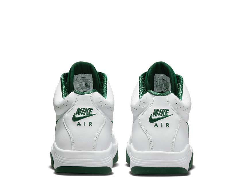 Nike Air Flight Lite Mid White / Gorge Green DJ2518-103