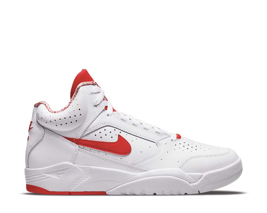 Nike Air Flight Lite Mid White / University Red DJ2518-101