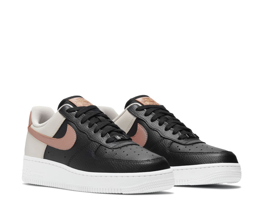 Nike Air Force 1 '07 Black / Metallic Red Bronze - LT Orewood Brn CU5311-001
