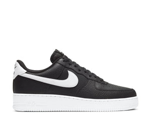 Nike Air Force 1 '07 Black — men's trainers black leather triple black classic