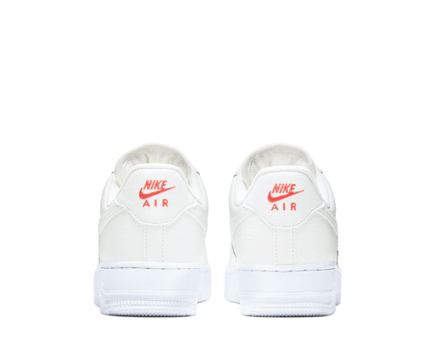 Nike Air Force 1 '07 Essential Summit White / Summit White - Solar Red CT1989-101