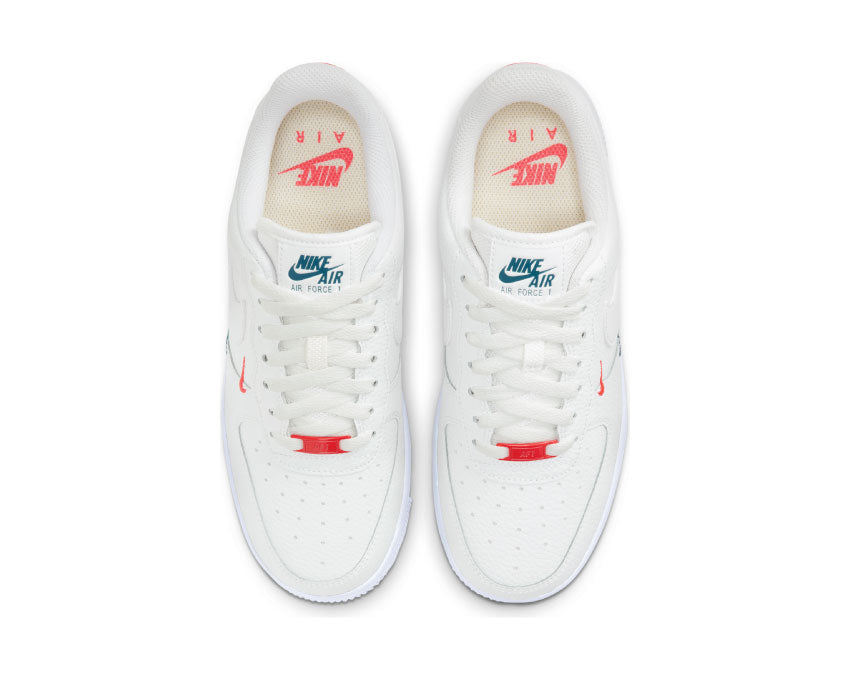 Nike Air Force 1 '07 Essential Summit White / Summit White - Solar Red CT1989-101