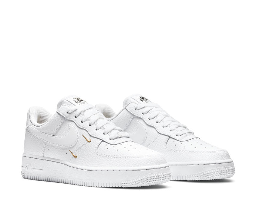 Nike Air Force 1 '07 Essential White / White - Metallic Gold - Black CT1989-100