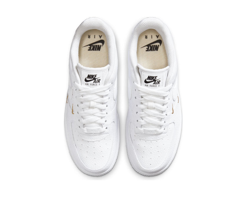 Nike Air Force 1 '07 Essential White / White - Metallic Gold - Black CT1989-100
