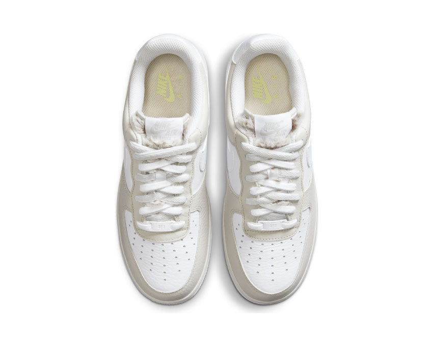 Nike Air Force 1 '07 Light Bone / White - Photon Dust - Life Lime DC1165-001