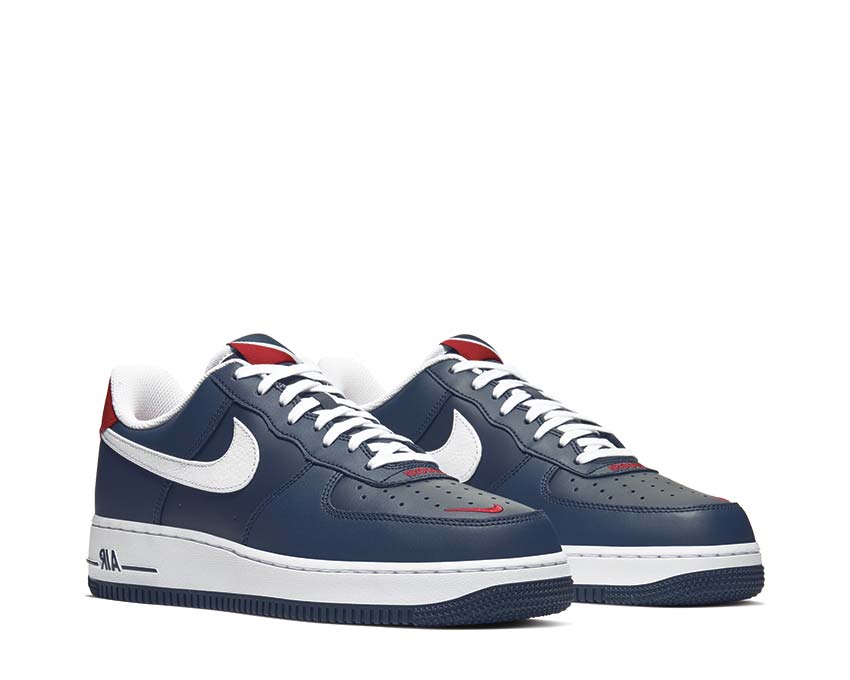 Nike Air Force 1 '07 LV8 4 Obsidian / White - University Red CJ8731-400