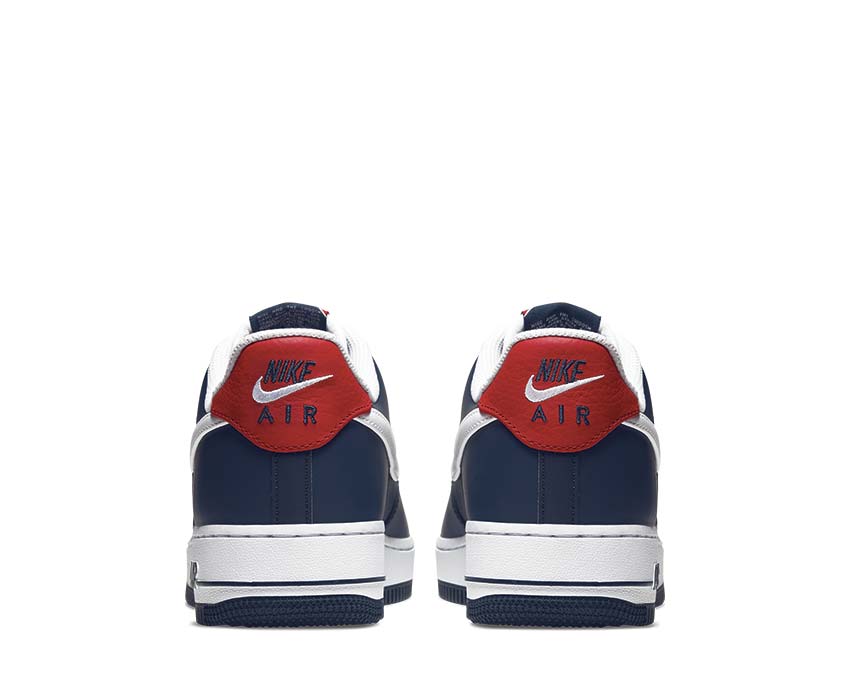 Nike Air Force 1 '07 LV8 4 Obsidian / White - University Red CJ8731-400