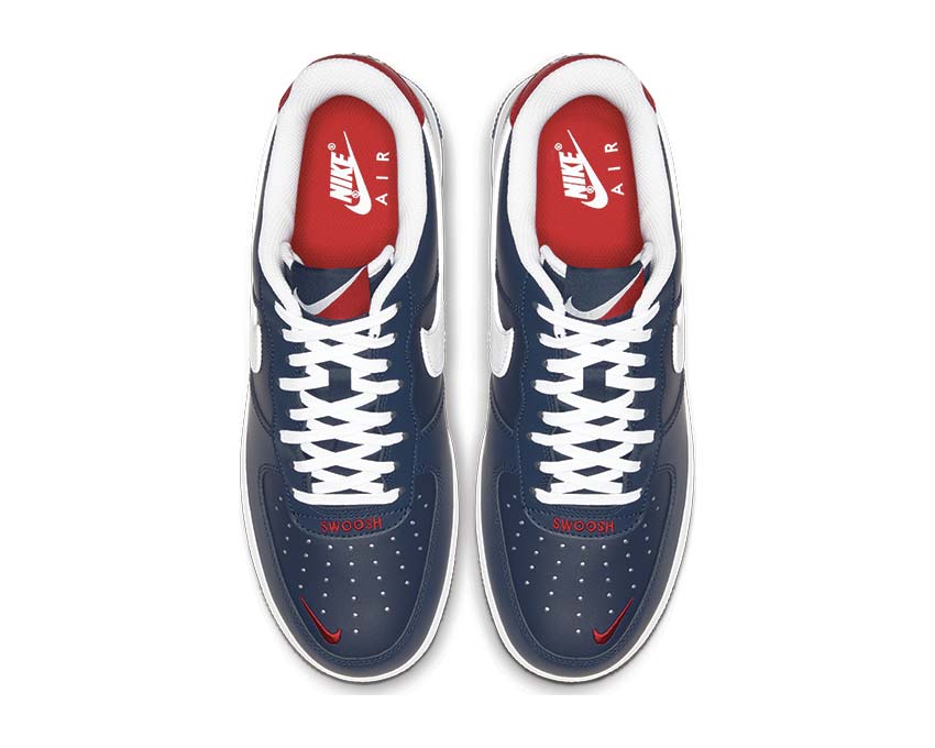 Nike Air Force 1 '07 LV8 4 Obsidian / White - University Red CJ8731-400