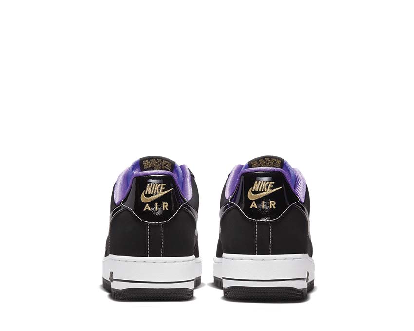 Nike Air Force 1 '07 LV8 EMB Black / Black - Iron Grey - White DR9866-001
