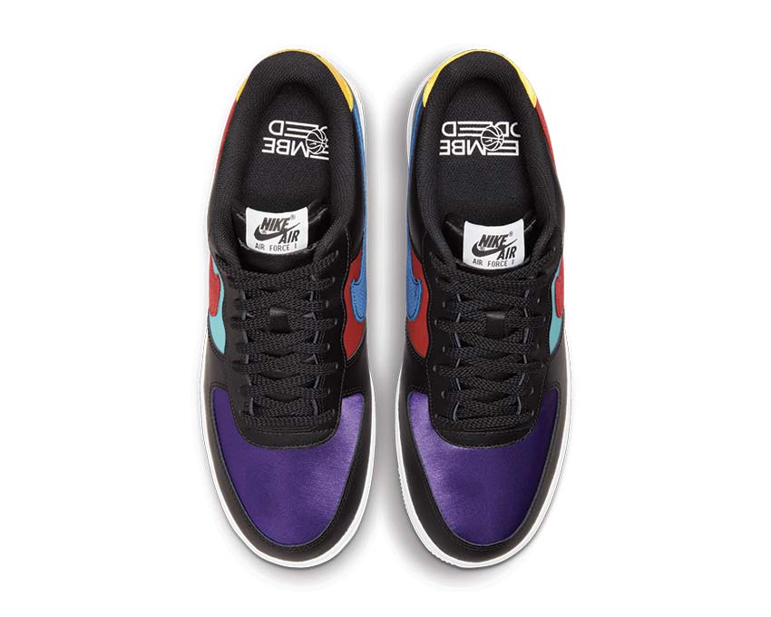 vote nike air max retro release '07 LV8 EMB Black / Gym Red - Washed Teal - Court Purple DH7436-001