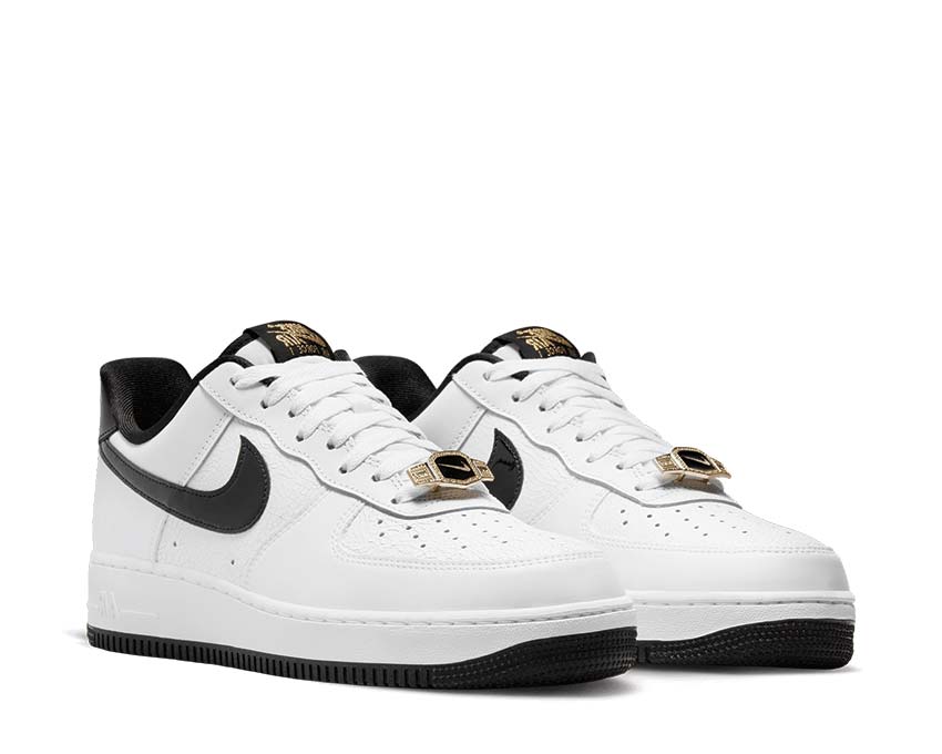 Nike Air Force 1 '07 LV8 Shoes World Champ White Black DR9866