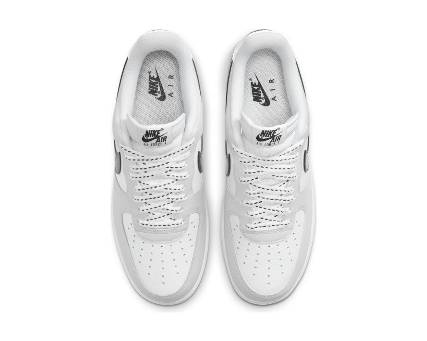 Nike Air Force 1 '07 LV8 Metallic Summit White / Multi Color - White Black DC9029-100