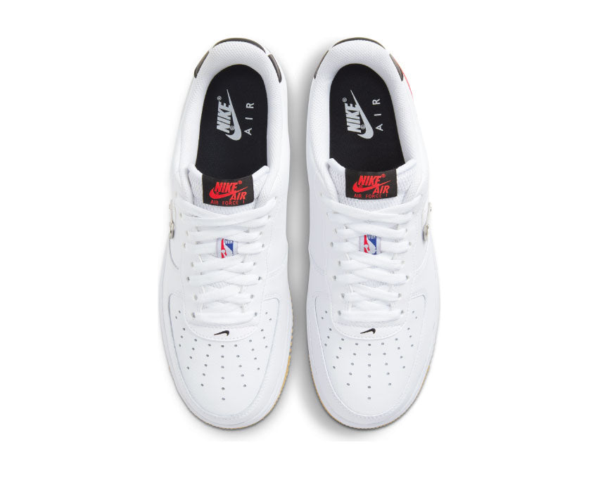 Nike Air Force 1 '07 LV8 White / White - Bright Crimson - Black CT2298-101