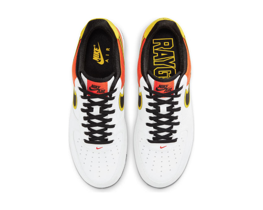 Buy the Nike Air Force 1 '07 LV8 White / Black - Orange Flash - Amarillo CU8070-100