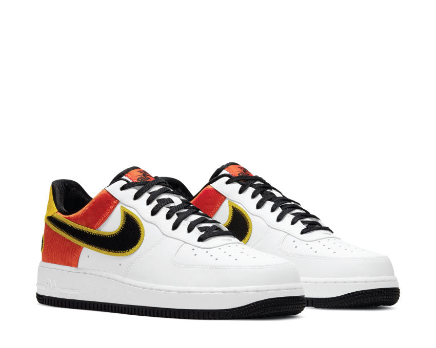 Buy the Nike Air Force 1 '07 LV8 White / Black - Orange Flash - Amarillo CU8070-100