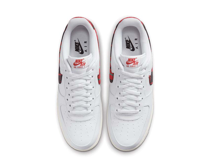 Nike Air Force 1 Mid '07 LV8 White /  University Red - Stadium Green DV0789-100