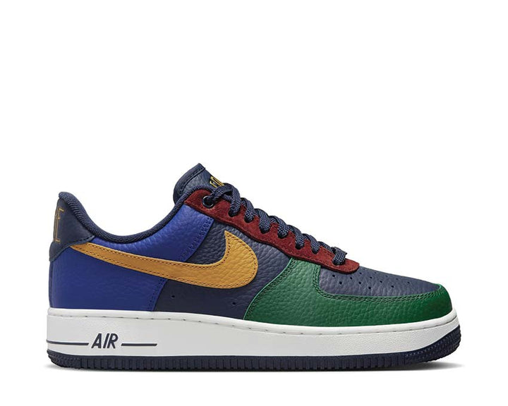 nike air force 1 07 lx gorge green gold suede obsidian dr0148 300