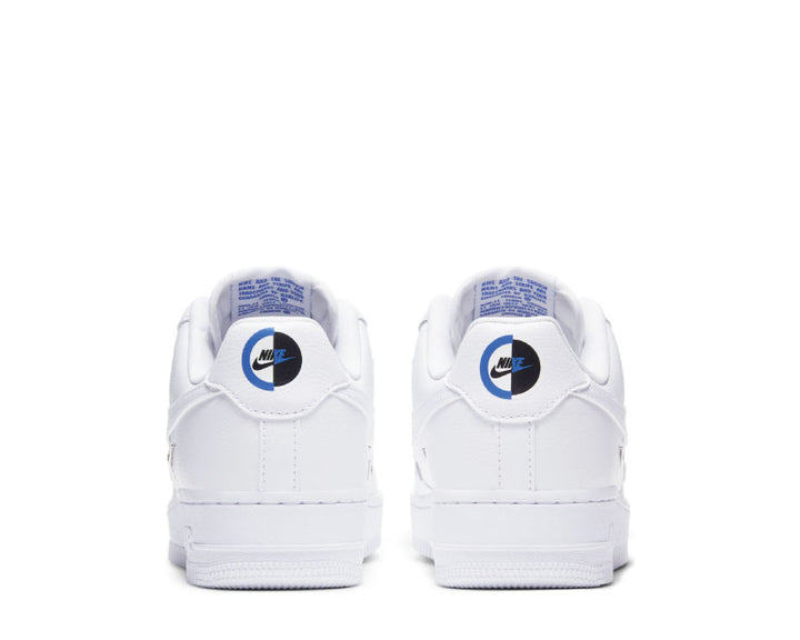 Nike Air Force 1 '07 LX White / White - Hyper Royal - Black CT1990-100