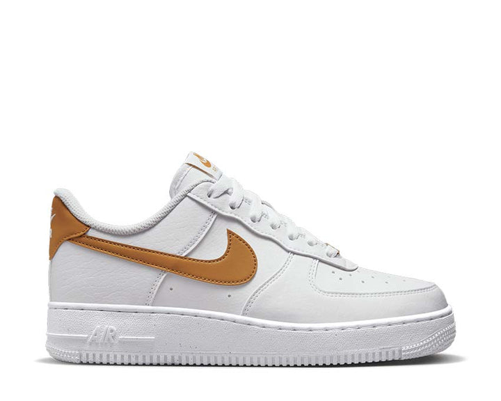 nike shark air force 1 07 next nature white gold suede 1 white dn1430 104