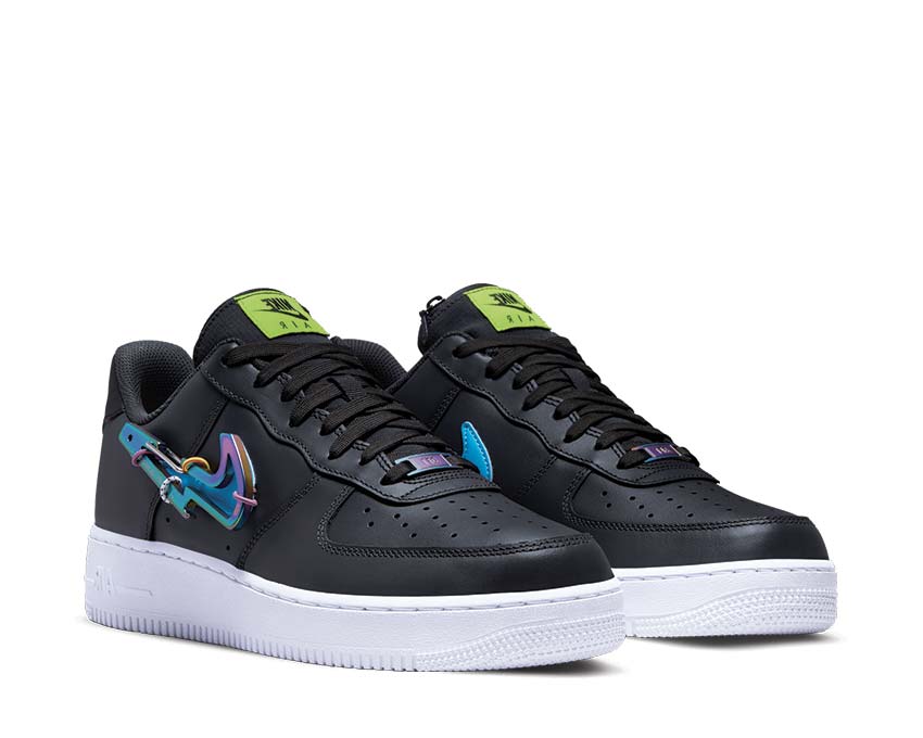 Nike Air Force 1 '07 Premium DK Smoke Grey / Photo Blue - Volt DH7579-001