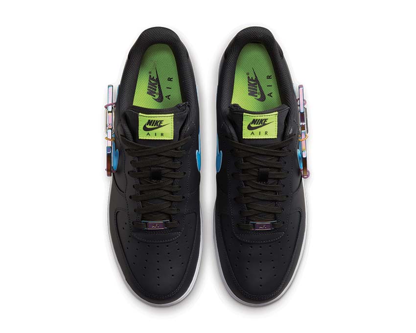 Nike Air Force 1 '07 Premium DK Smoke Grey / Photo Blue - Volt DH7579-001