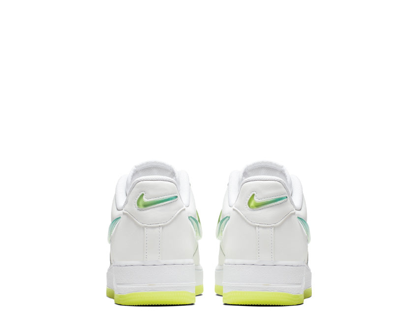 Nike Air Force 1 '07 Premium White Volt Hyper Jade AT4143-100