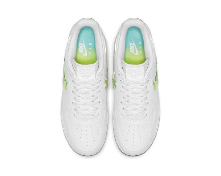 Nike Air Force 1 '07 Premium White Volt Hyper Jade AT4143-100
