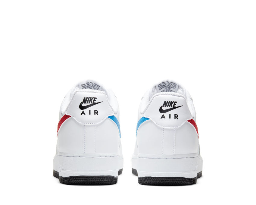 air forces 1 red and blue