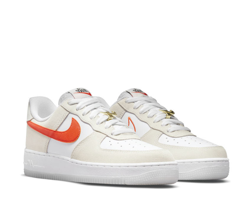 Nike Air Force 1 '07 SE White / Summit White - Sail - Orange DA8302-101