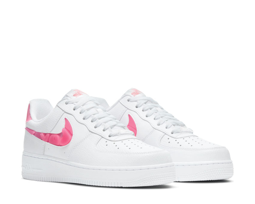 Nike Air Force 1 '07 SE White / Sunset Pulse - Black - Clear CV8482-100