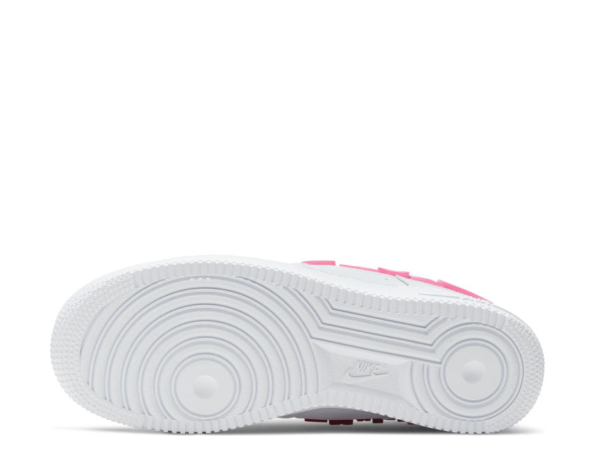 Nike Air Force 1 '07 SE White / Sunset Pulse - Black - Clear CV8482-100