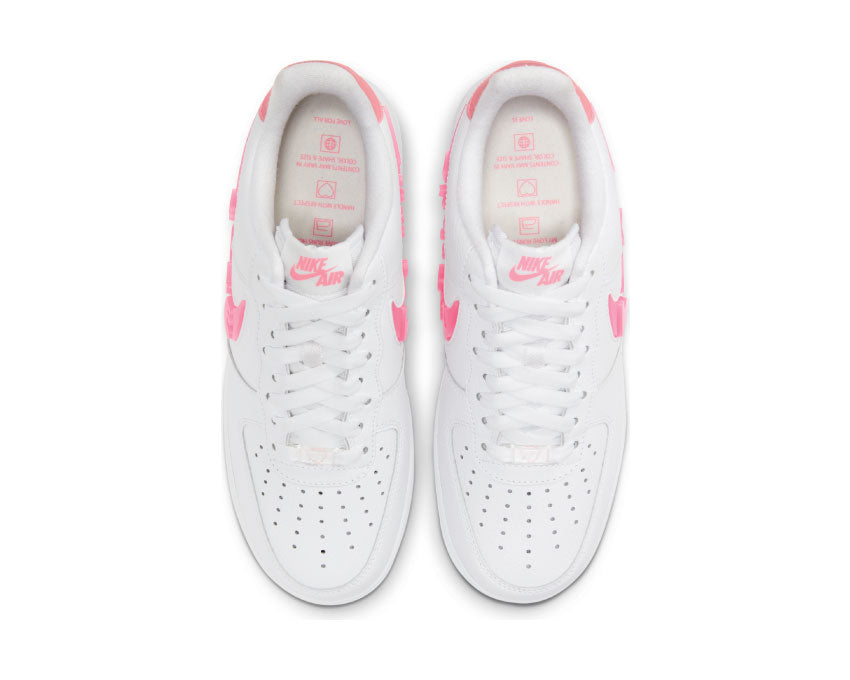 Nike Air Force 1 '07 SE White / Sunset Pulse - Black - Clear CV8482-100