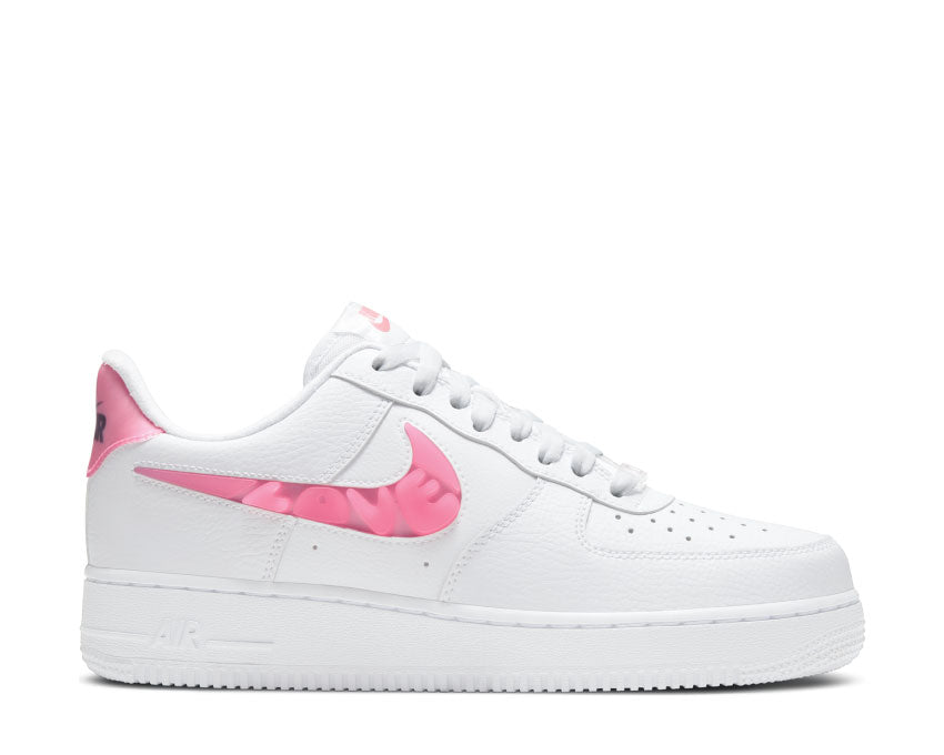 Nike Air Force 1 '07 SE White / Sunset Pulse - Black - Clear CV8482-100