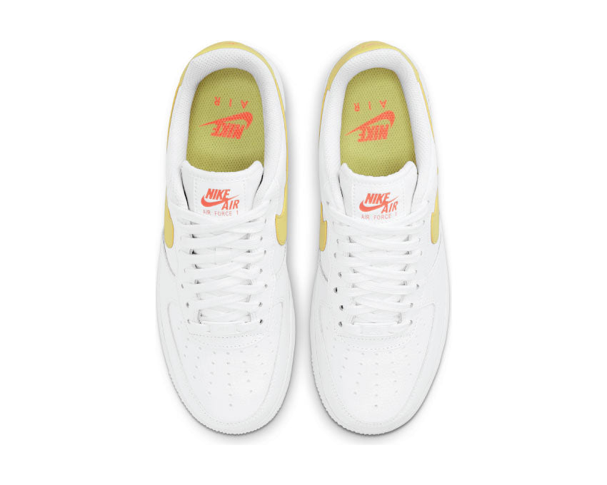 Nike Air Force 1 '07 White / LT Zitron - Bright Mango - White 315115-160