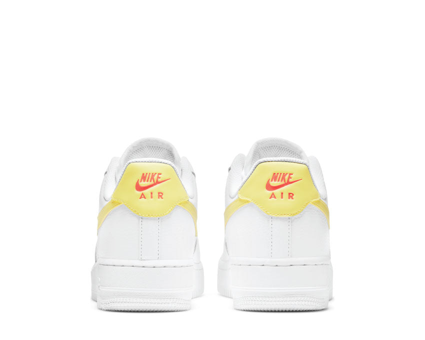Nike Air Force 1 '07 White / LT Zitron - Bright Mango - White 315115-160
