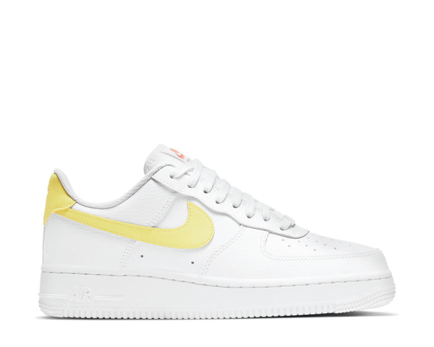 Nike Air Force 1 '07 White / LT Zitron - Bright Mango - White 315115-160