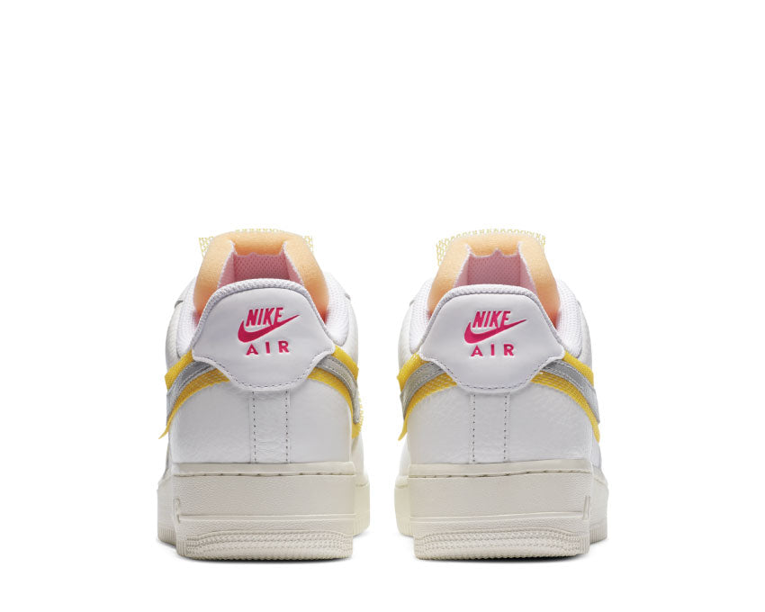 Nike Air Force 1 '07 White / Metallic Silver - University Gold CZ8104-100