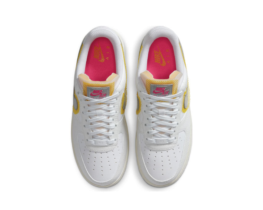 Nike Air Force 1 '07 White / Metallic Silver - University Gold CZ8104-100