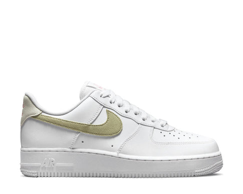 Nike Air Force 1 '07 White / Olive Aura - Sea Glass - Arctic Punch DM2876-100