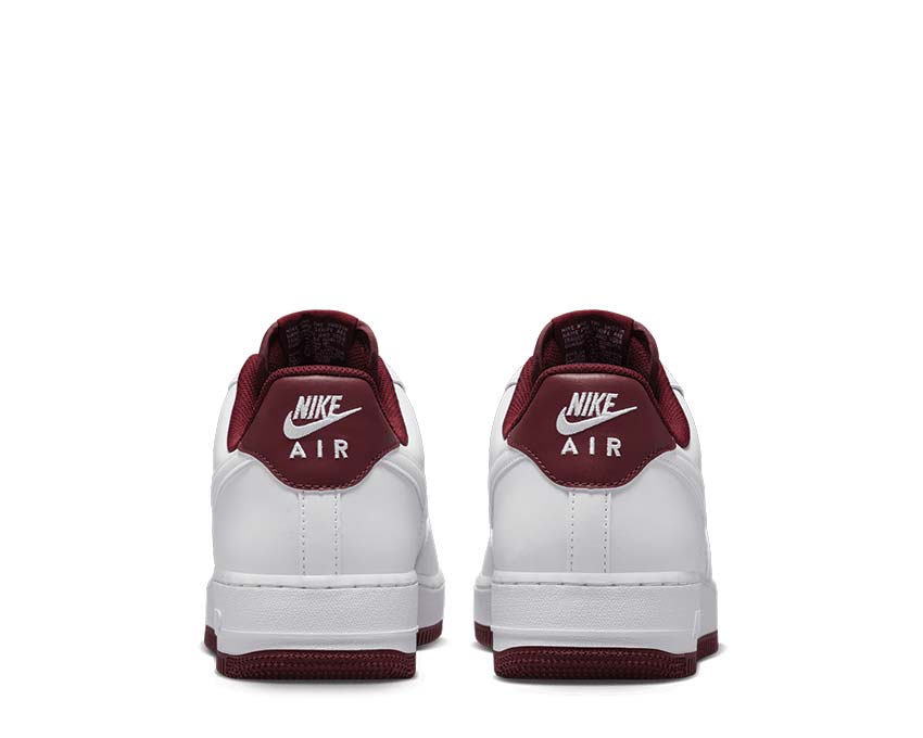 Nike Air Force 1 '07 White / White - Dark Beetroot DH7561-106