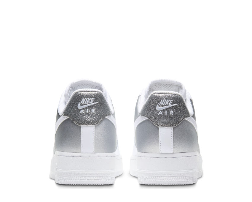 Nike Air Force 1 '07 White / White - Metallic Silver DD6629-100